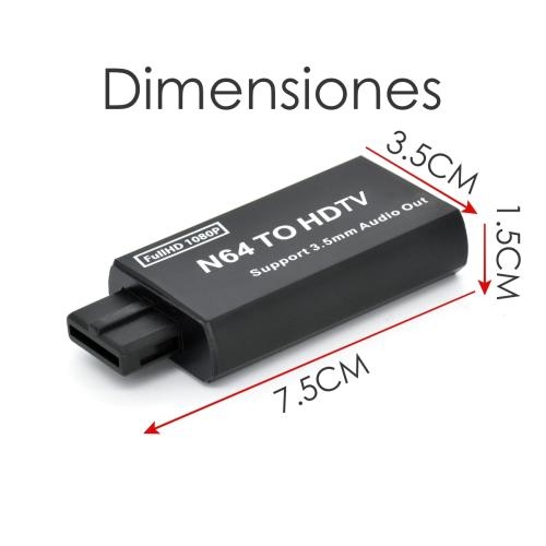  Foto - Adptador Hdmi N64 Ngc