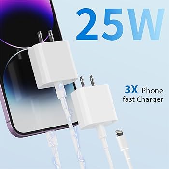  Foto - 25W Usb- C Power Adaptador Lighing Usb-