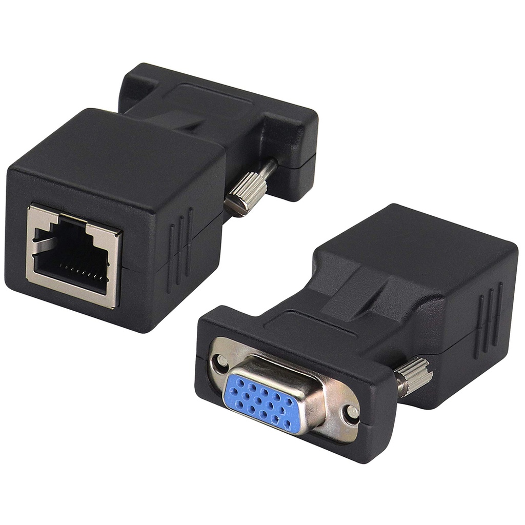  Foto - Rj45 To Vga - Convertidor