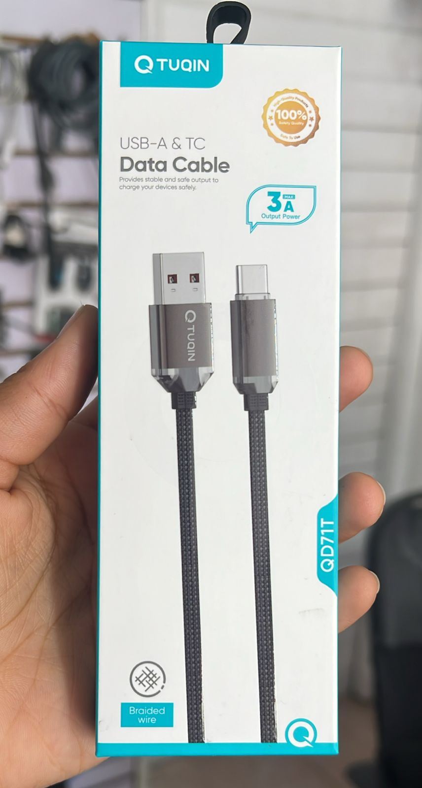  Foto - Qd71T Cable Usb-Tc 