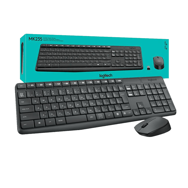  Foto - Wireless Mouse Keyboard