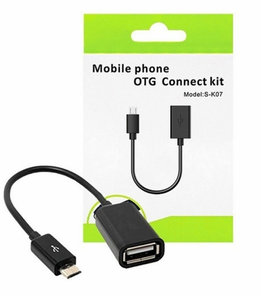  Foto - Adaptador Otg V8
