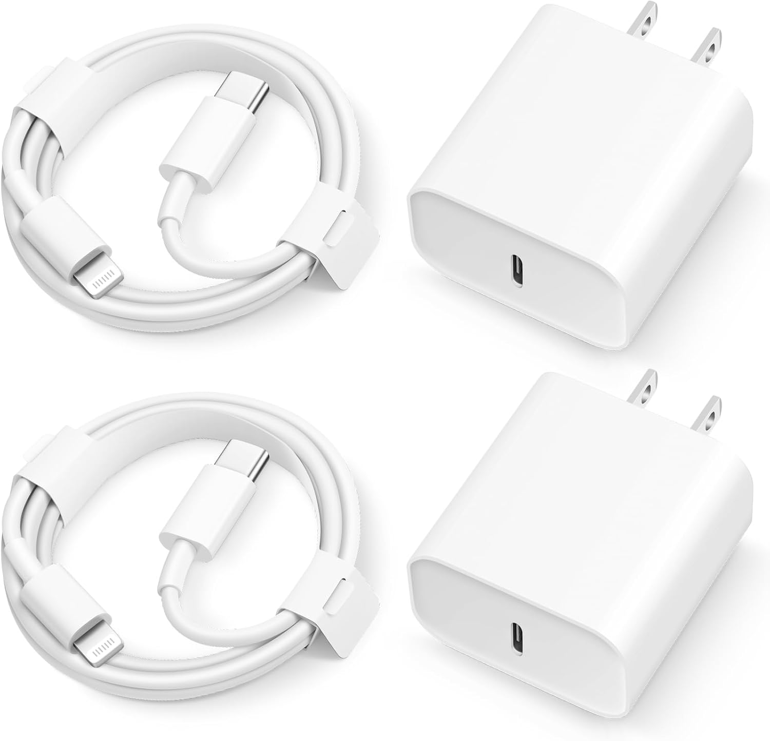  Foto - 20W Usb-C Adaptador Usb -To Lightning Cable